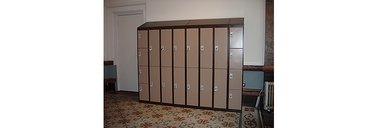 Coin Operated Lockers for Visitors